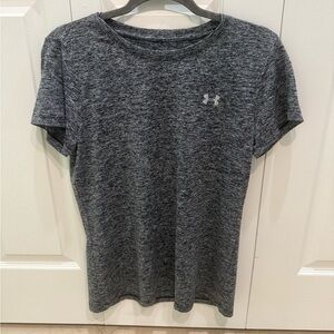 Under Armour Women's Heathered Black Tee